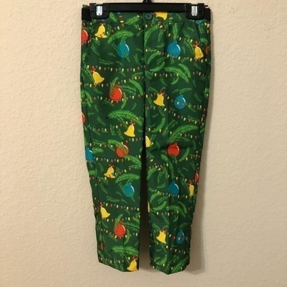 Suitmeister Christmas Pants Tree Ornaments Print